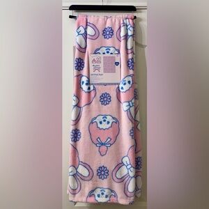 Monchhichi & Chimutan Soft Plush Throw Blanket NEW